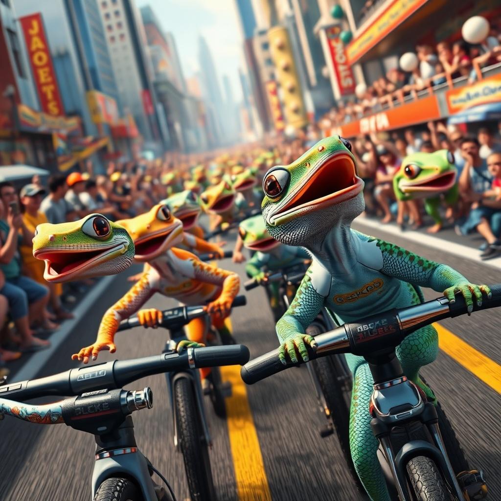 The Great Gecko Race