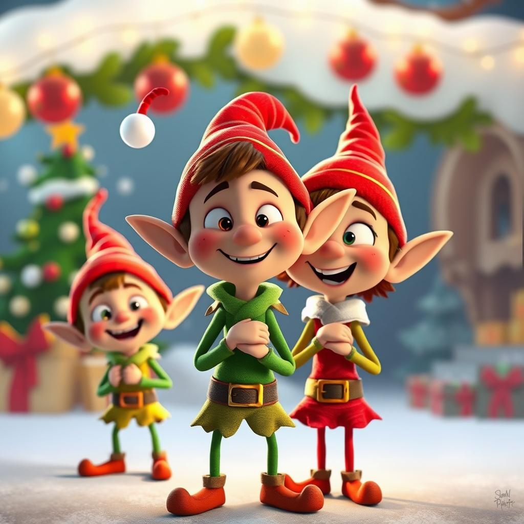 The Mischievous Elves and the Magic of Christmas