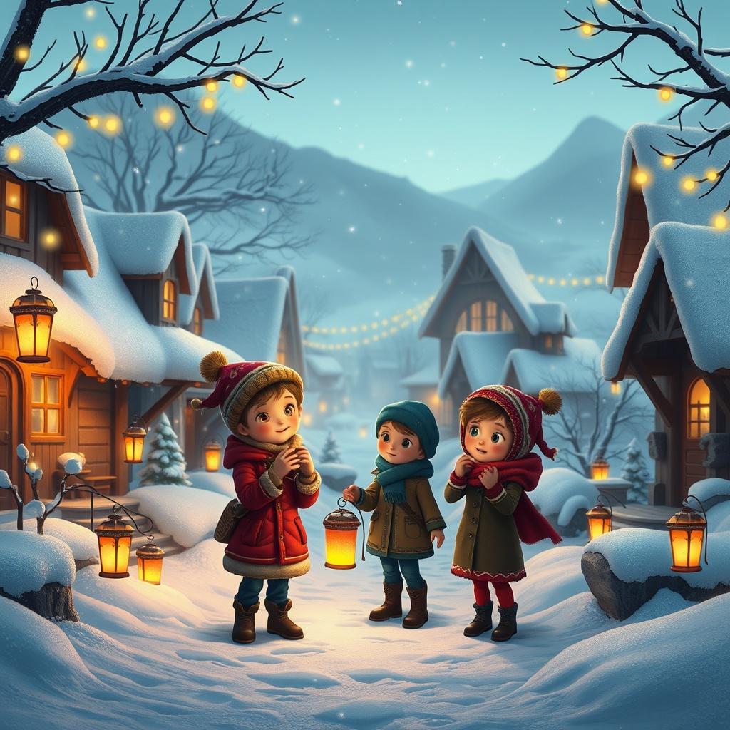 The Village of Snow Lanterns