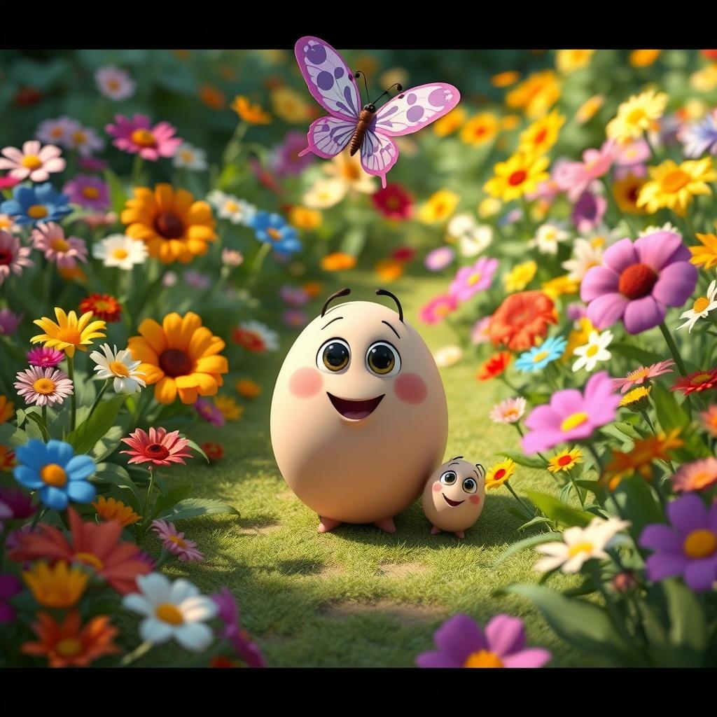 Ollie the Oval and the Careful Garden