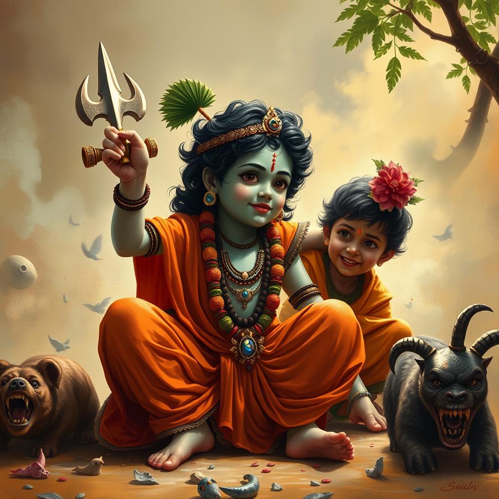 बाल कृष्ण की लीलाएँ