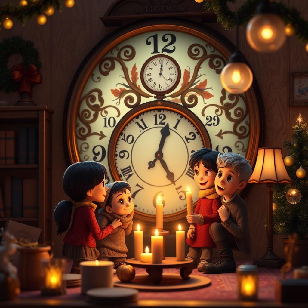 The Clock of Christmas Past and Future