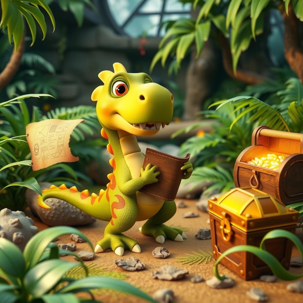 Dinosaur and the Great Treasure Hunt