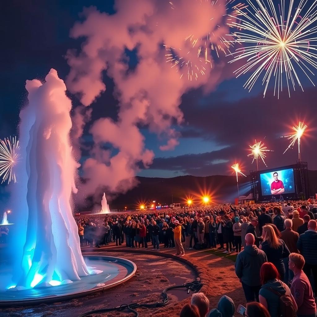 The Steamboat Geyser Concert