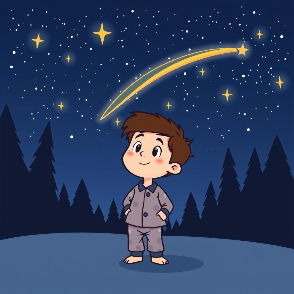 The Night Liam Helped a Star