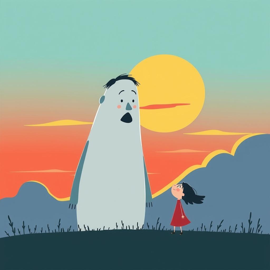 The Giant Who Collected Shadows