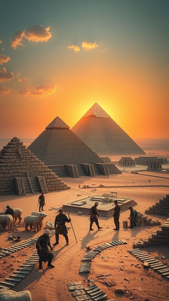 Pyramid Loading Watch:The Builders of the Pyramids | AI Historical Videos | Story.com