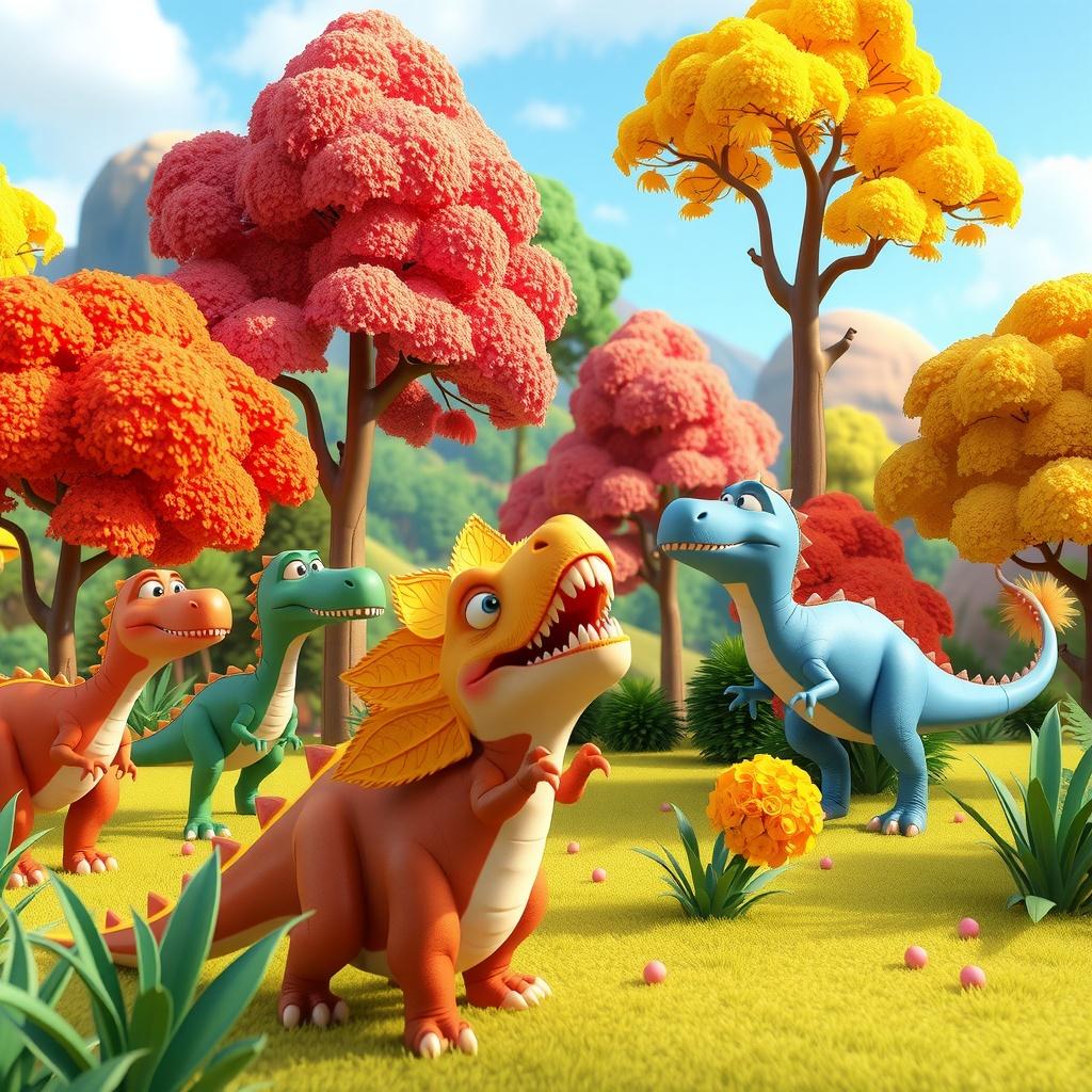 Dinosaurs and the Friendly Forest