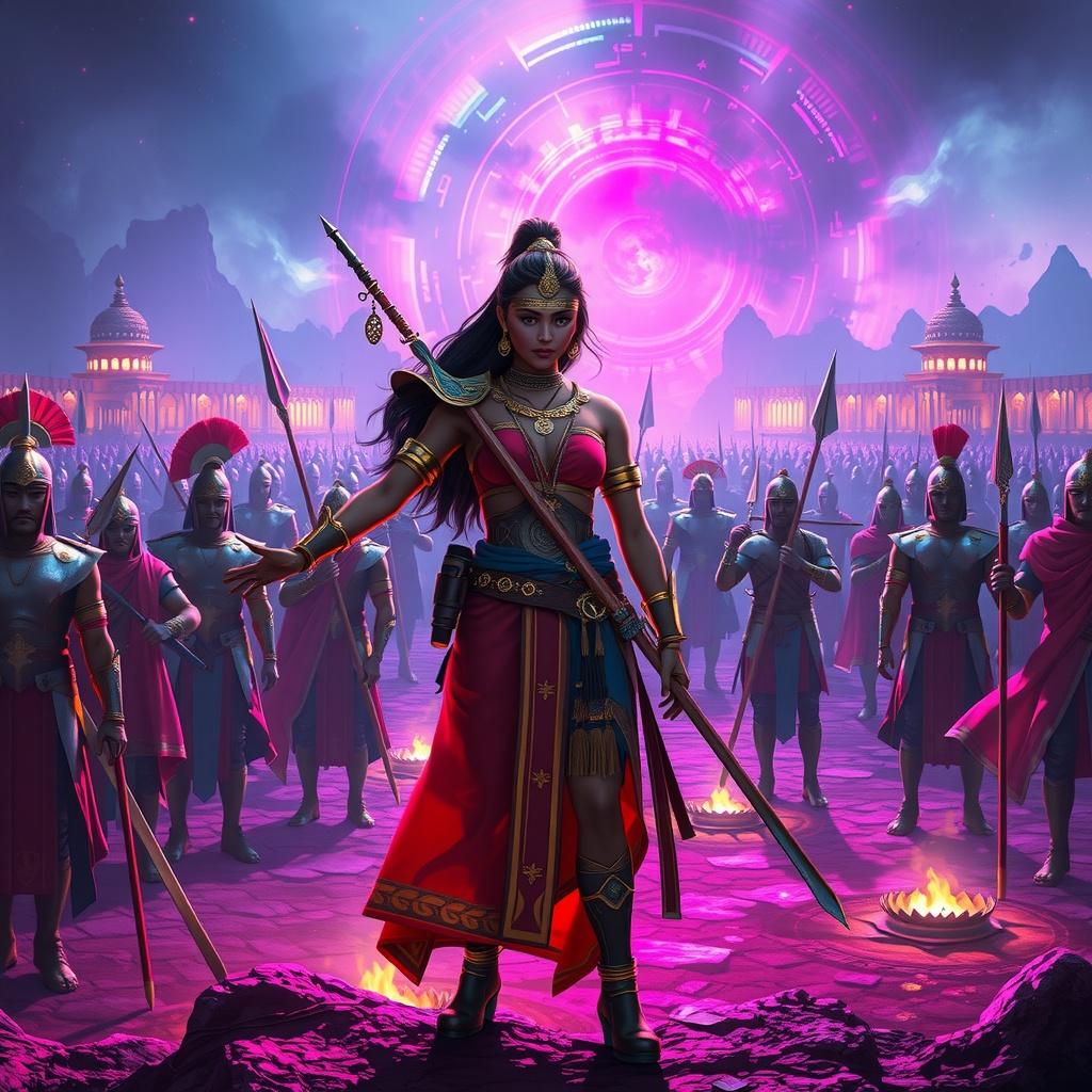 Chronicles of Time: Dua's Journey Through Mahabharat