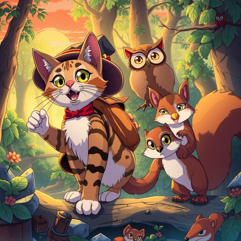 Whiskers' Enchanting Adventure