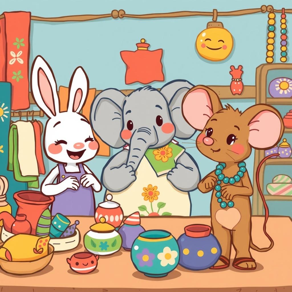 Benny's Crafty Adventure: A Tale of Handcraft and Craft