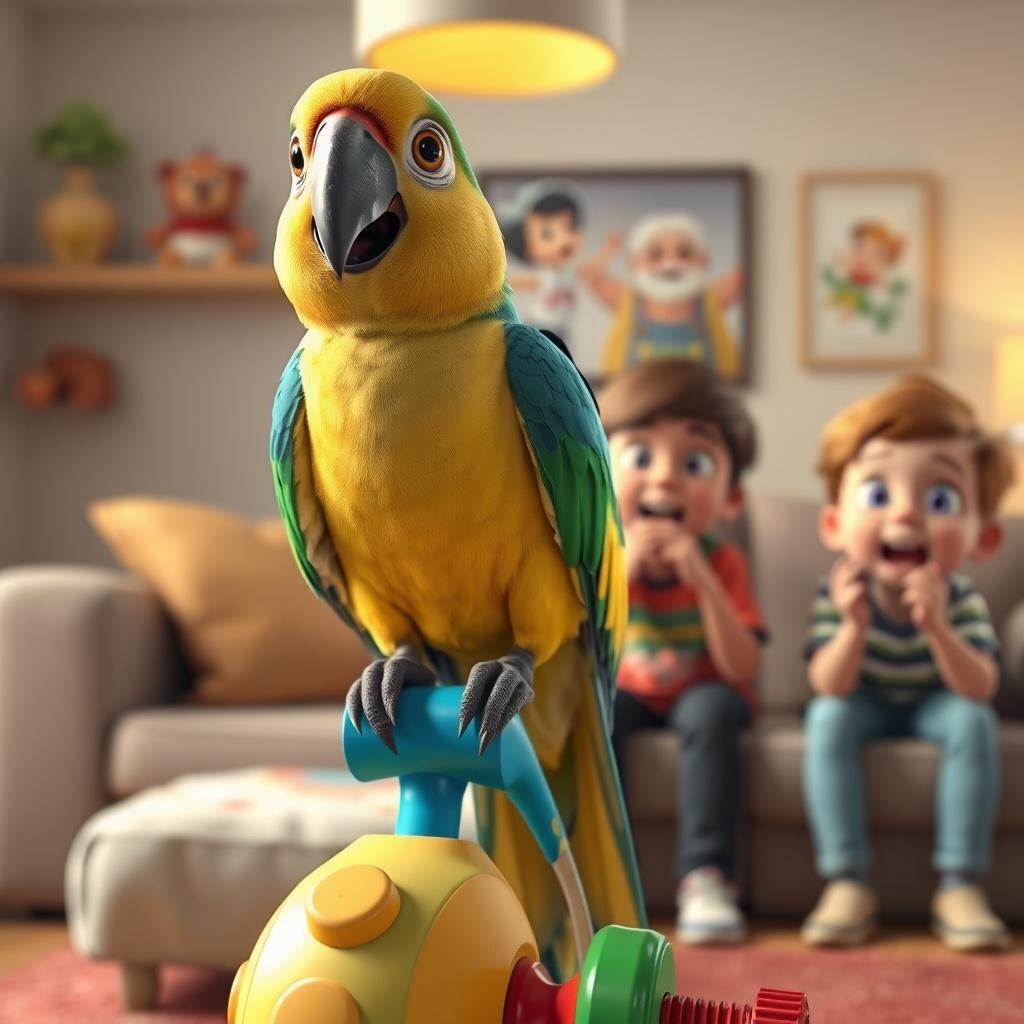 Percy the Parrot and the Jamaican Family Adventure