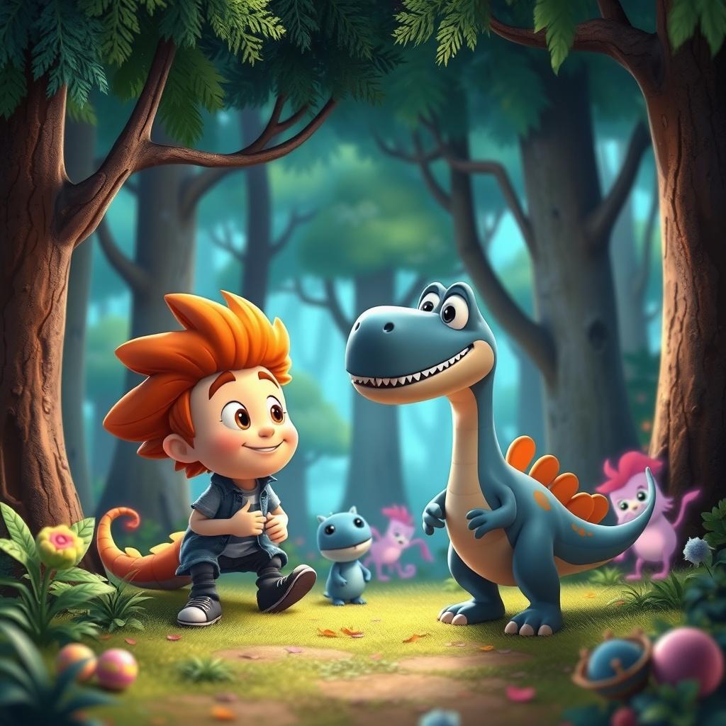 Max and the Dinosaur Adventure
