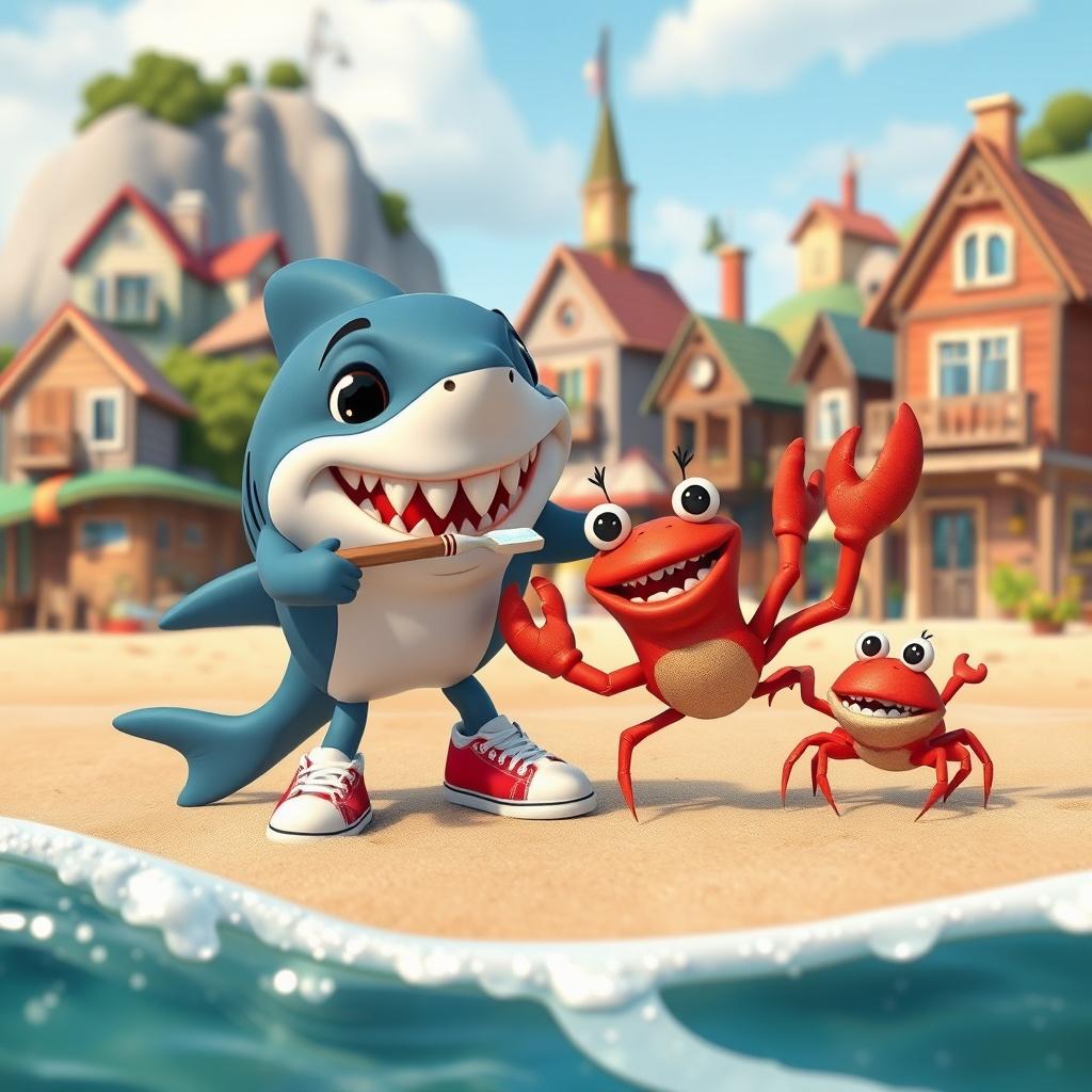 Sharky's Unusual Adventure