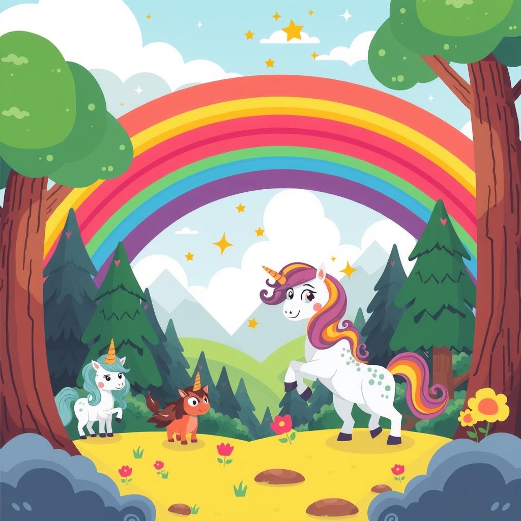 Unicorns of the Rainbow Kingdom