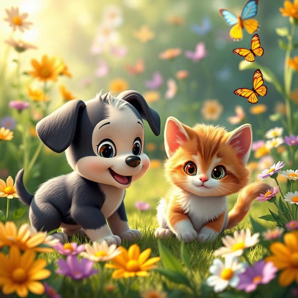 The Friendship of Buddy and Whiskers