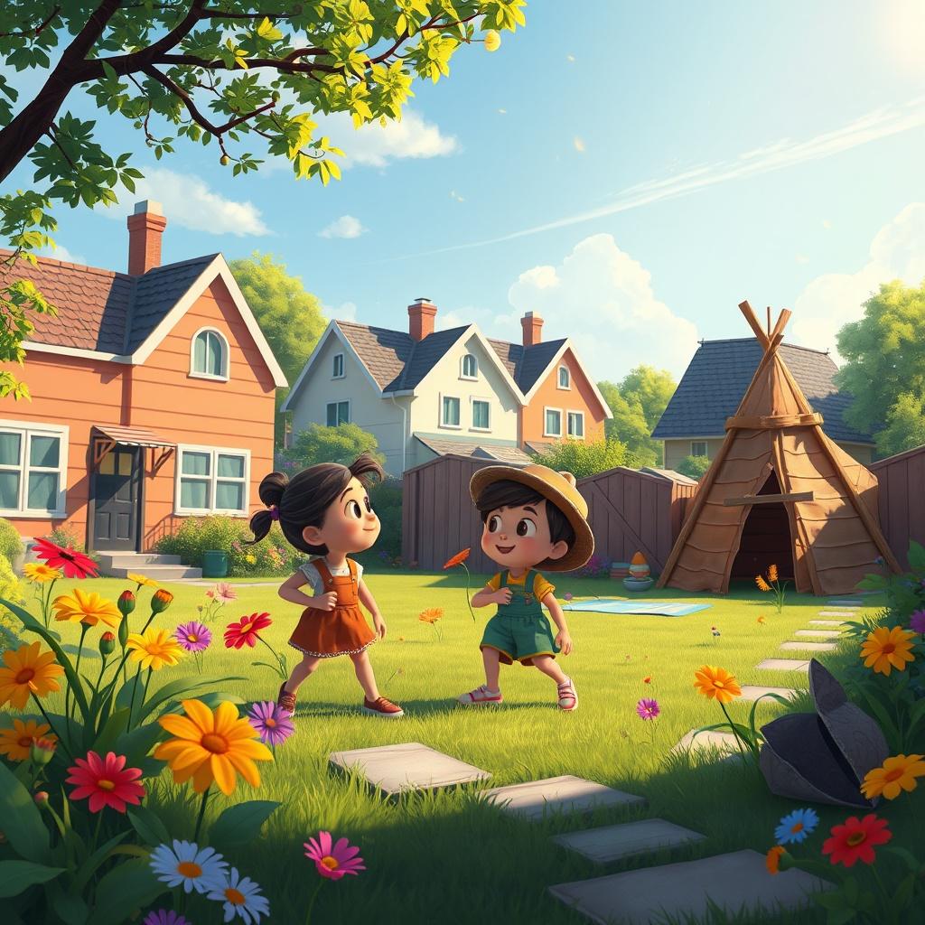 The Whimsical Adventures of Lila and Max