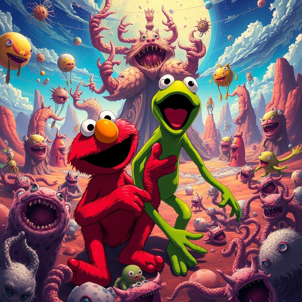Elmo's Surreal Adventure