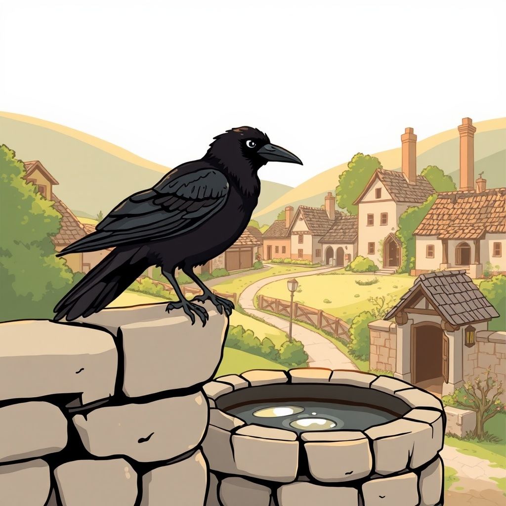 The Thirsty Crow's Ingenious Quest cover image