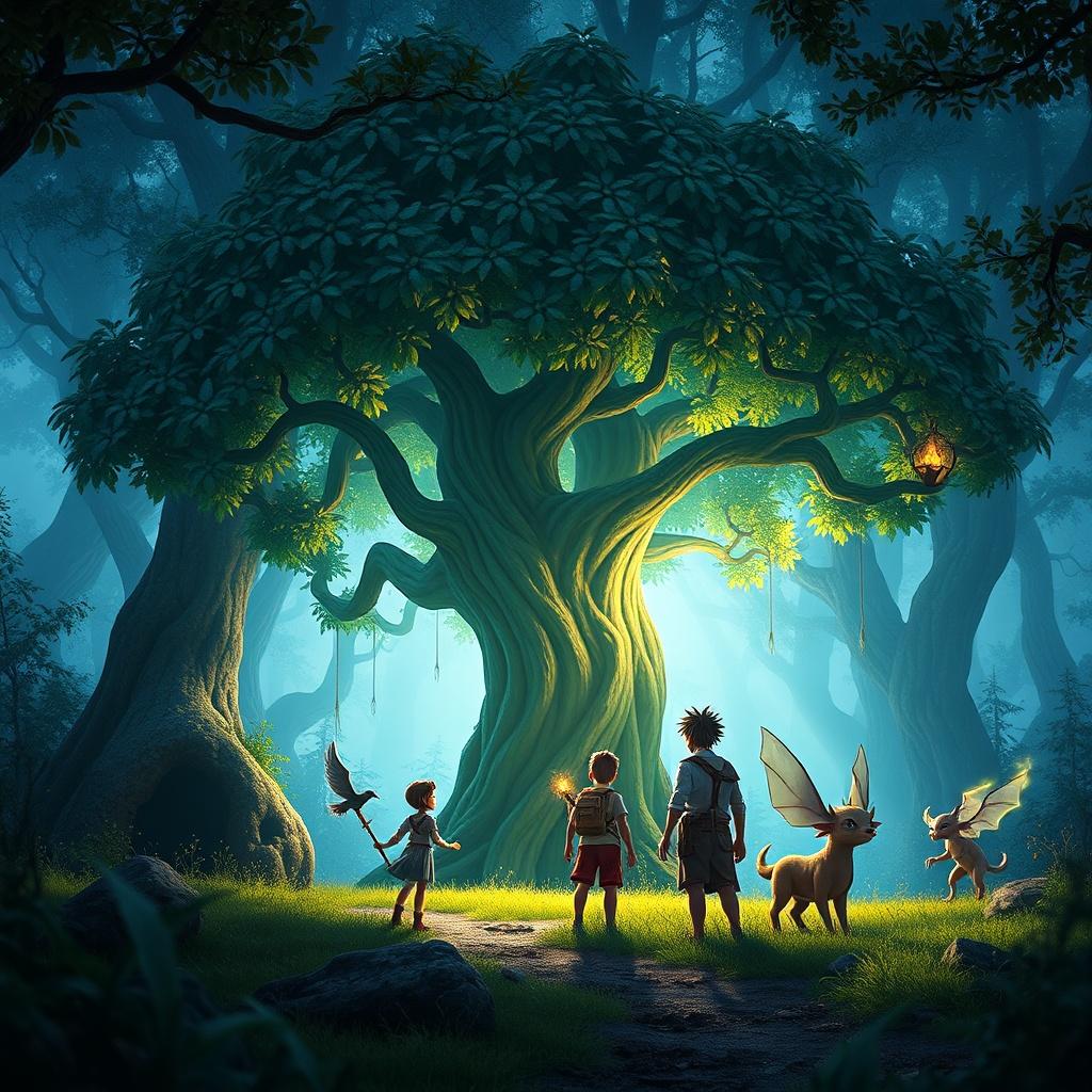 The Enchanted Forest and The Magical Tree