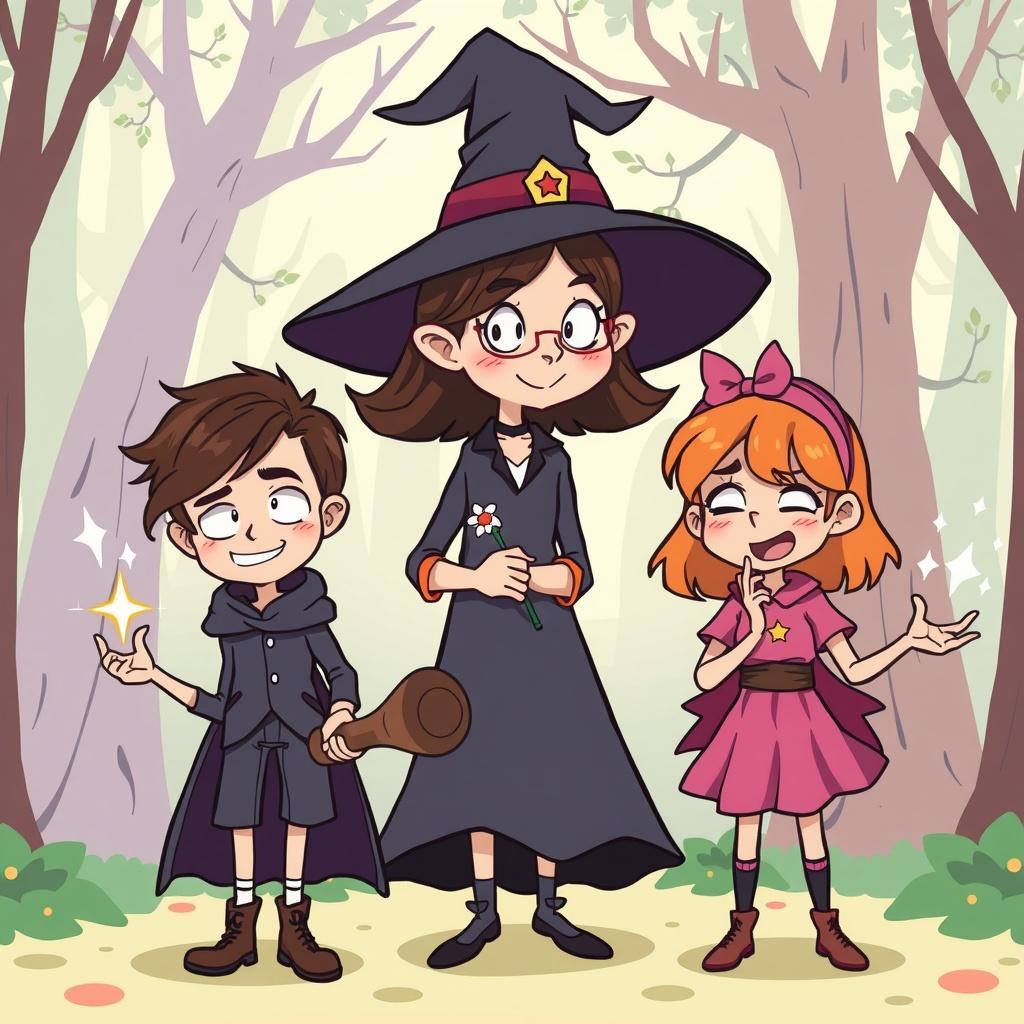 The Mischievous Witch's Spellbook