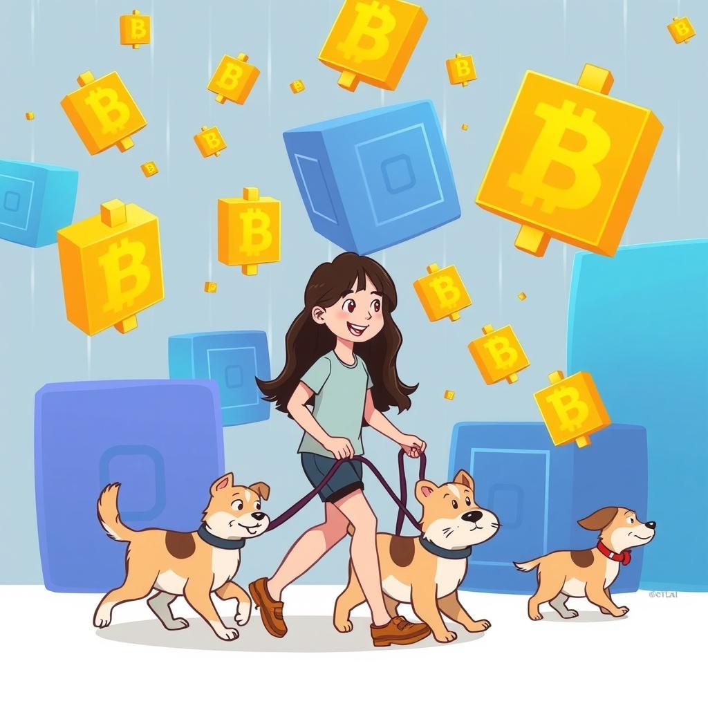The Blockchain Dog Walker