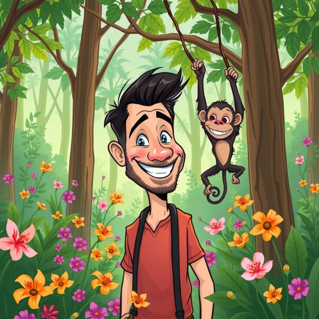 The Encounter with the Forest Monkey