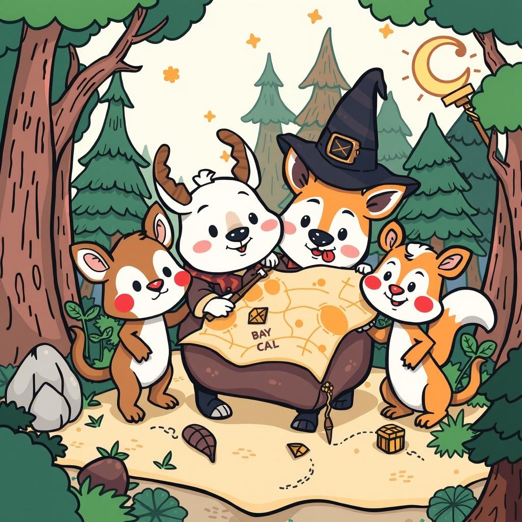 The Quest for the Rainbow Treasure