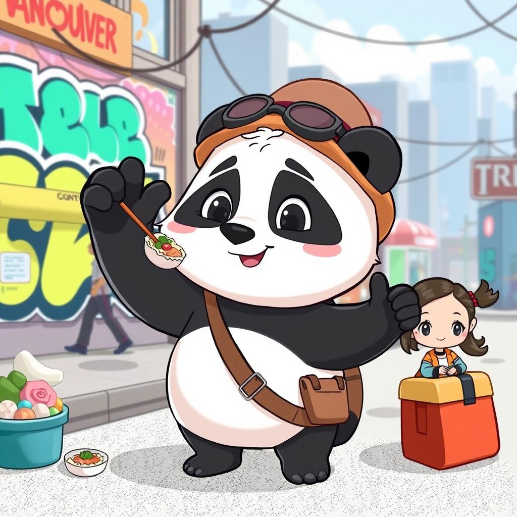Panda's Canadian Adventure