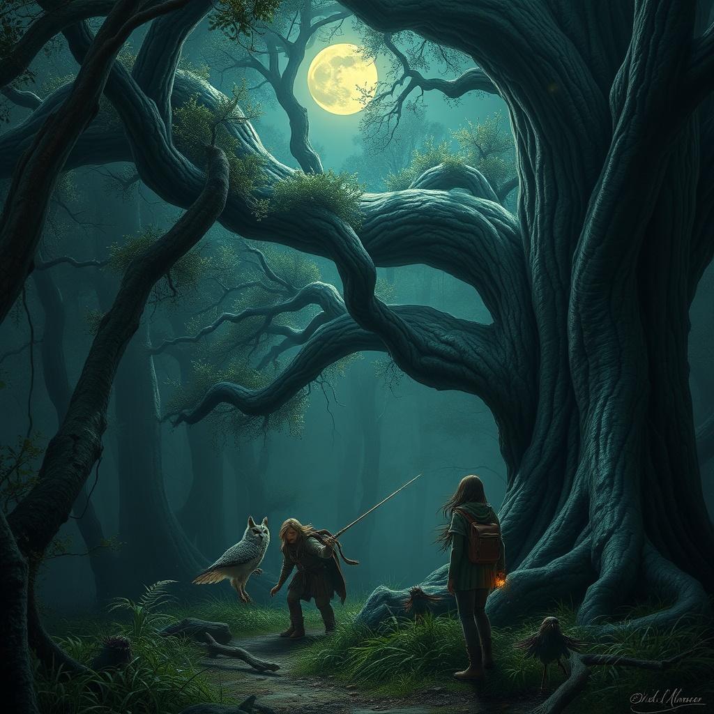 The Journey Through the Enchanted Forest