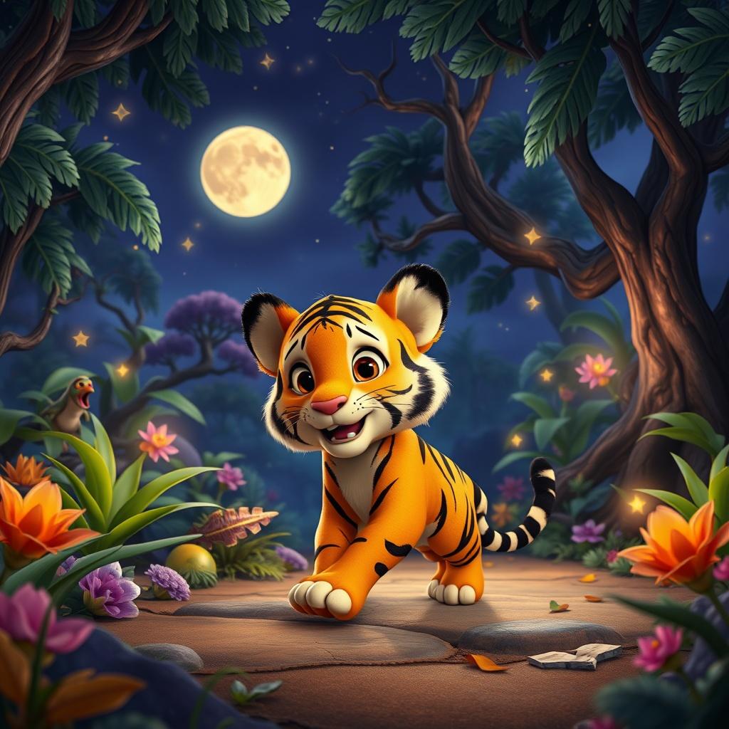 The Little Tiger's Night Journey