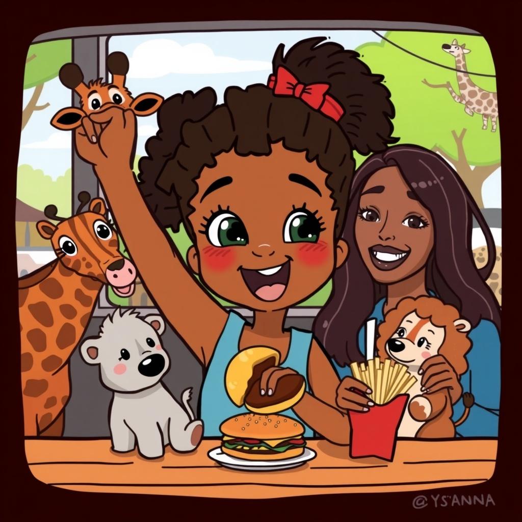 Sy’anna’s First Bronx Zoo Adventure