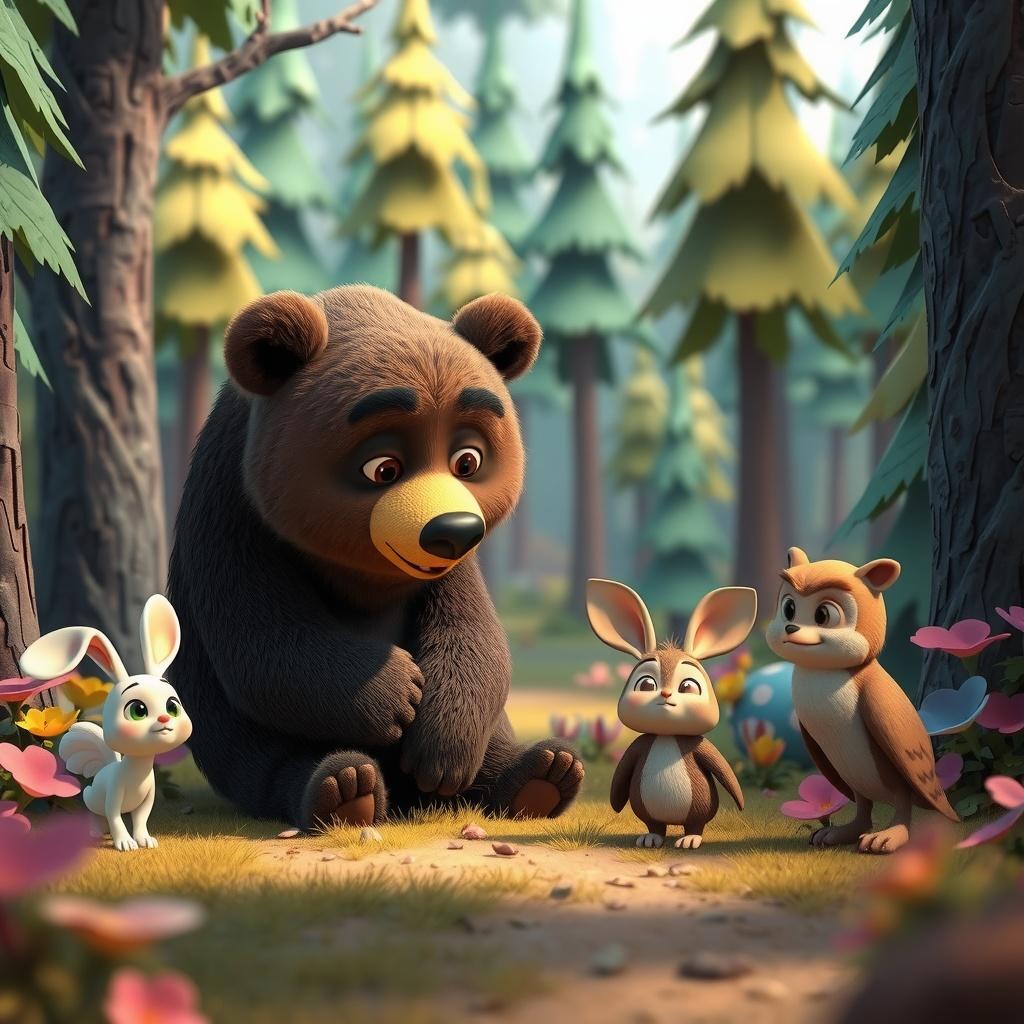 The Lonely Bear's Quest