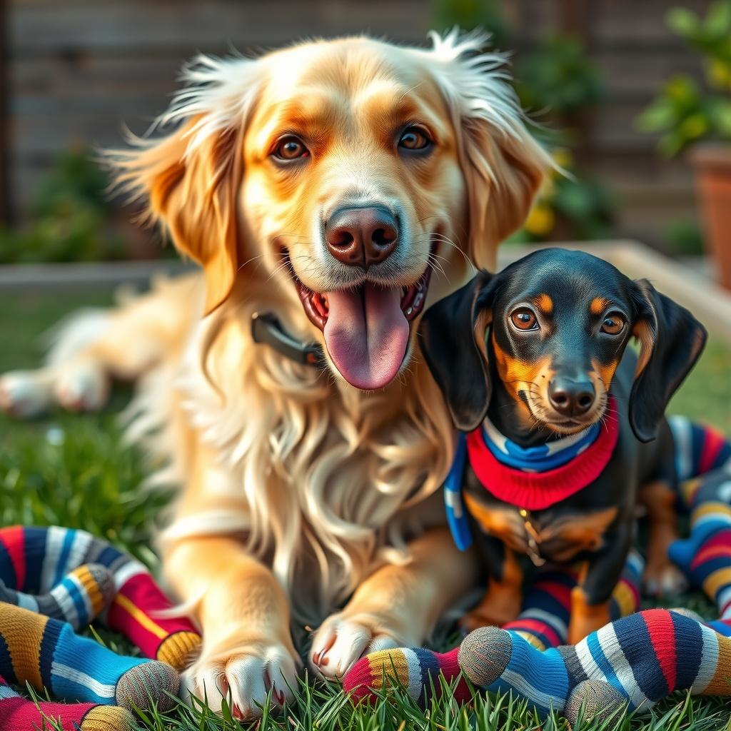 The Great Sock Caper: A Tale of Canine Cunning
