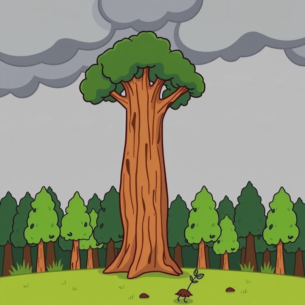 The Proud Teak Tree and the Humble Herb