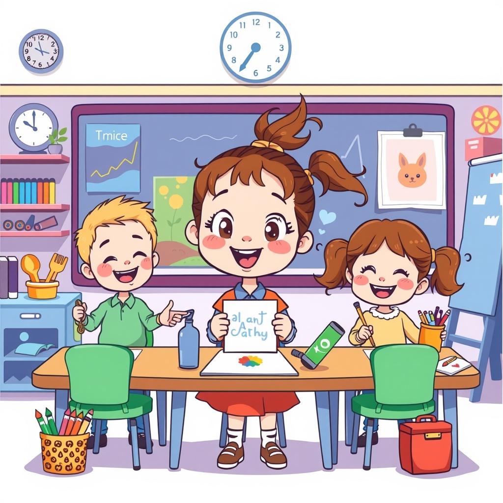The Colorful Classroom Adventure
