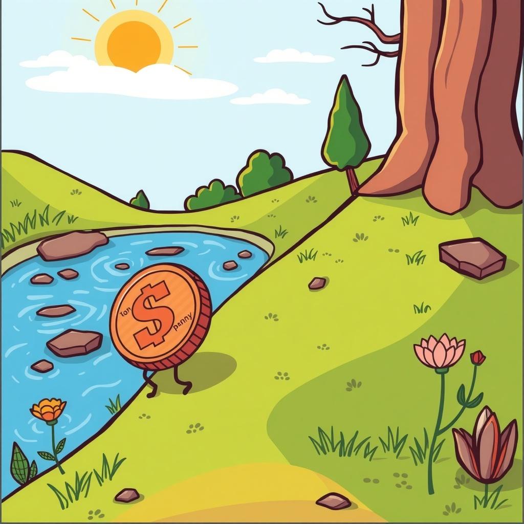 The Rolling Penny’s Adventure