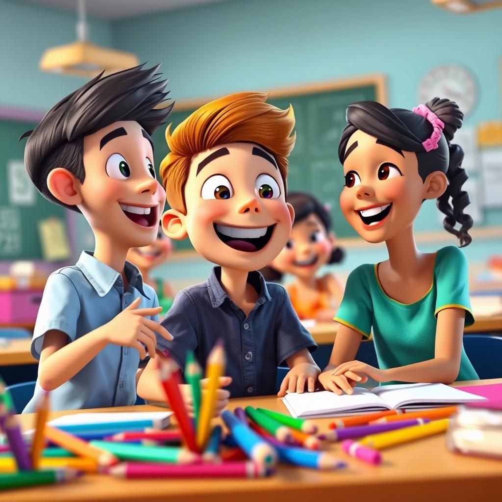 Pencil and Eraser: A Tale of Friendship