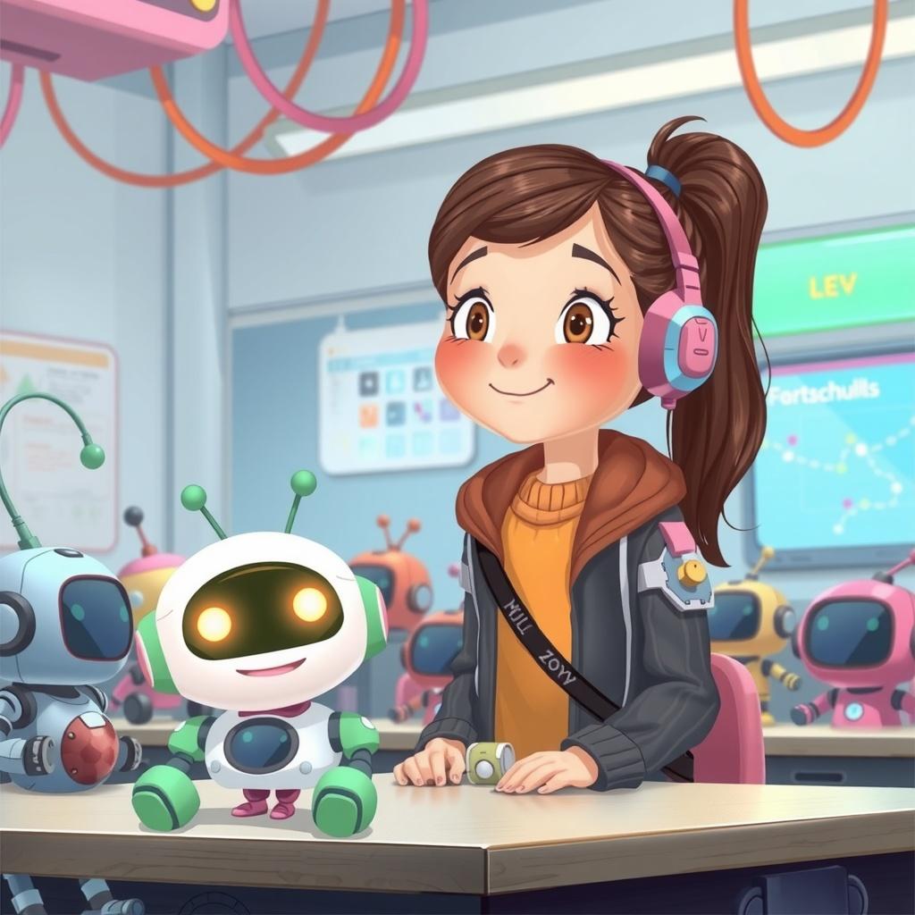 Rainbow School and the Mystery of the Robots