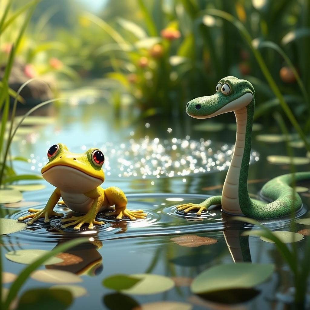 The Quest for the Glimmering Pond