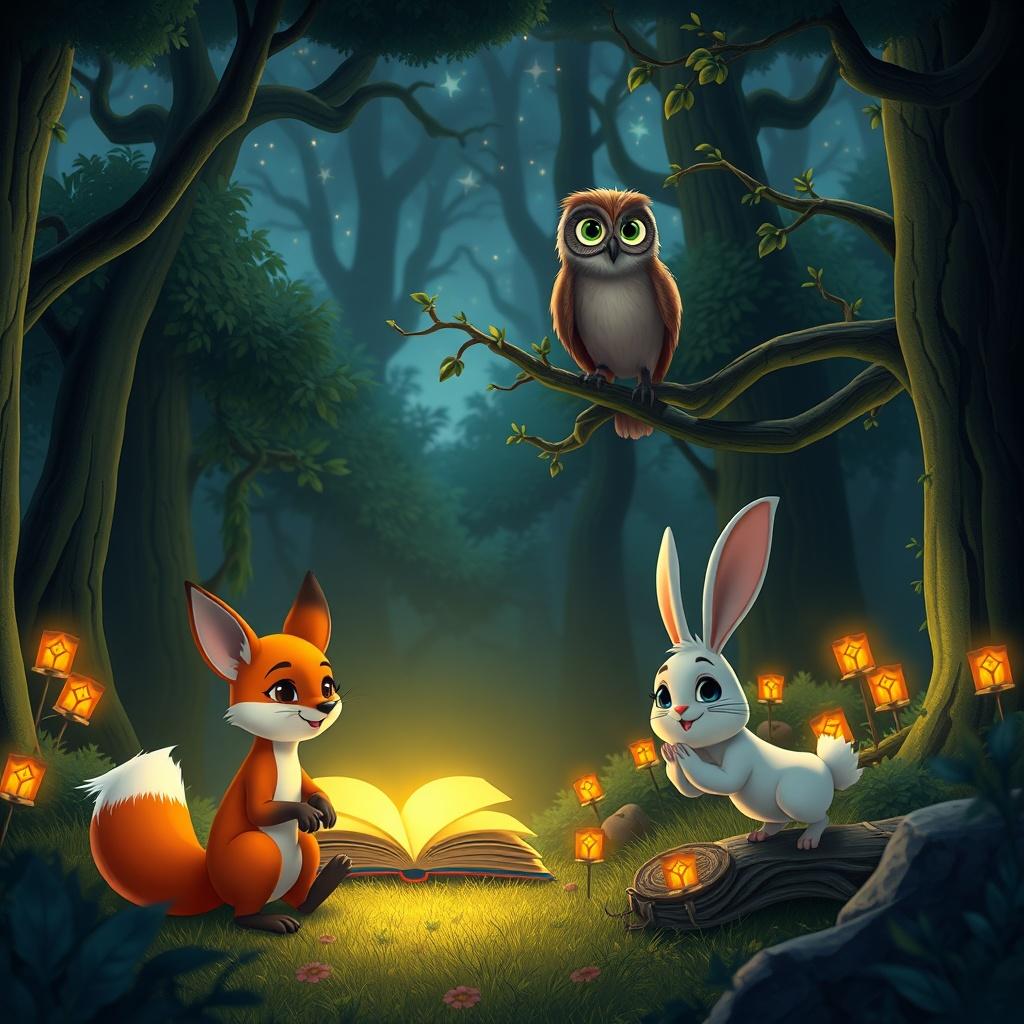 The Enchanted Library Adventure