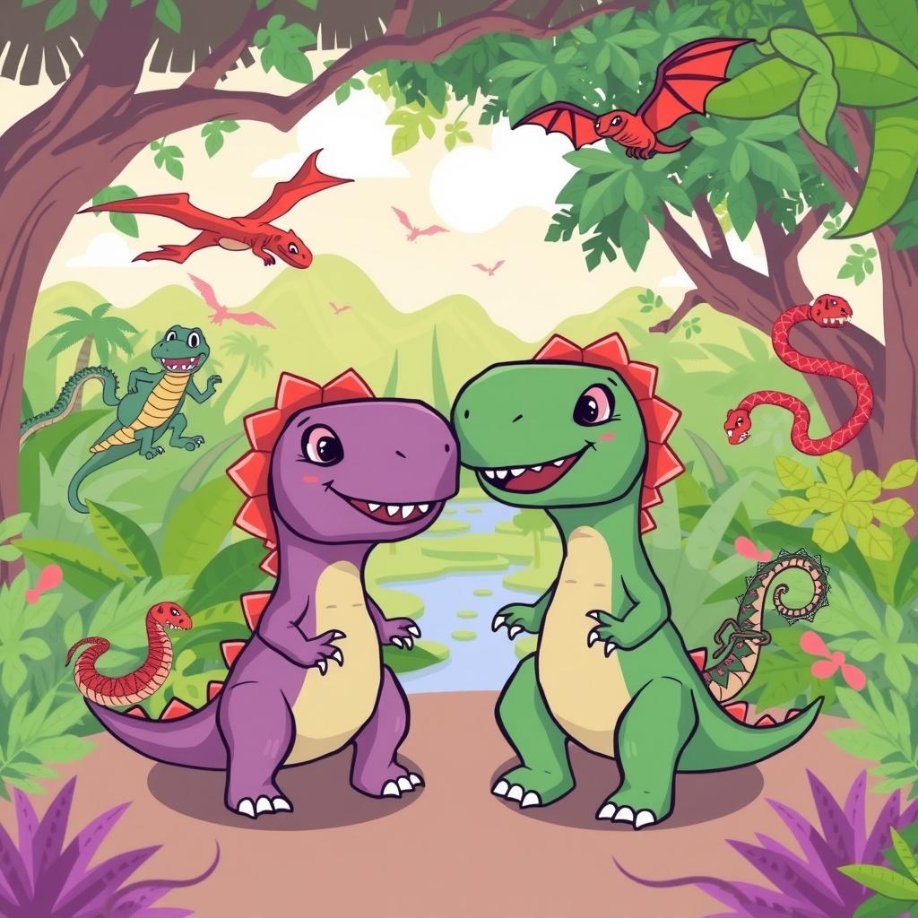 The Dinosaur Adventure cover image
