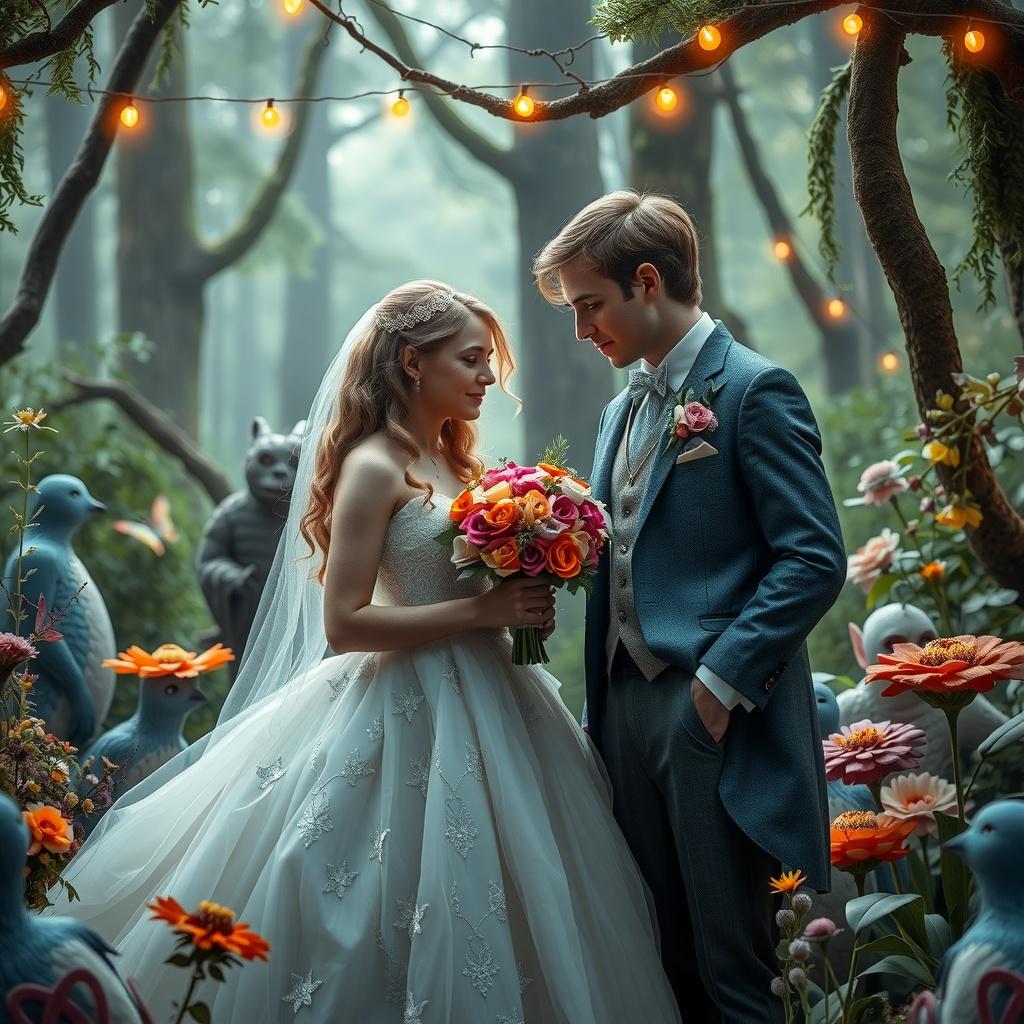 The Wedding of Rolf Scamander and Luna Lovegood