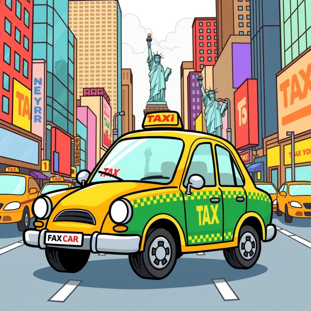 Max the Talking Taxi in New York City