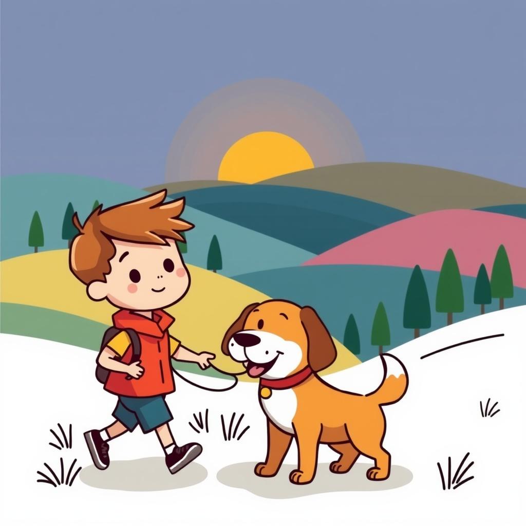 The Adventures of Oliver and Lucy: A Tale of Friendship and Finding Home