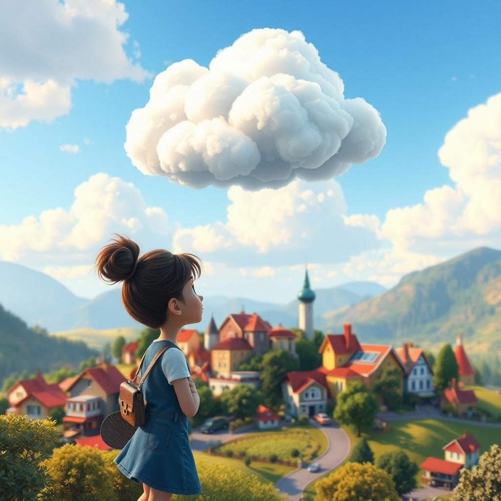 The Curious Cloud's Quest