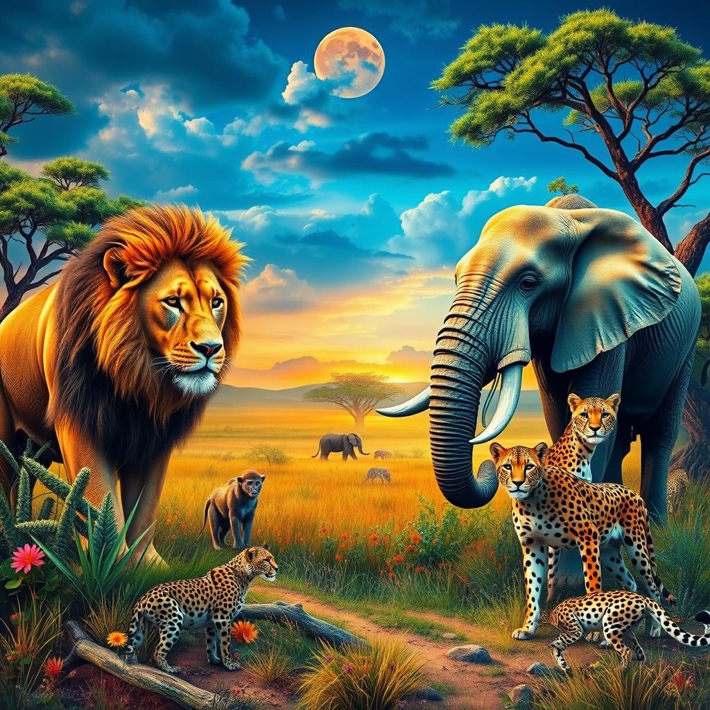 Roar's Journey Across Africa