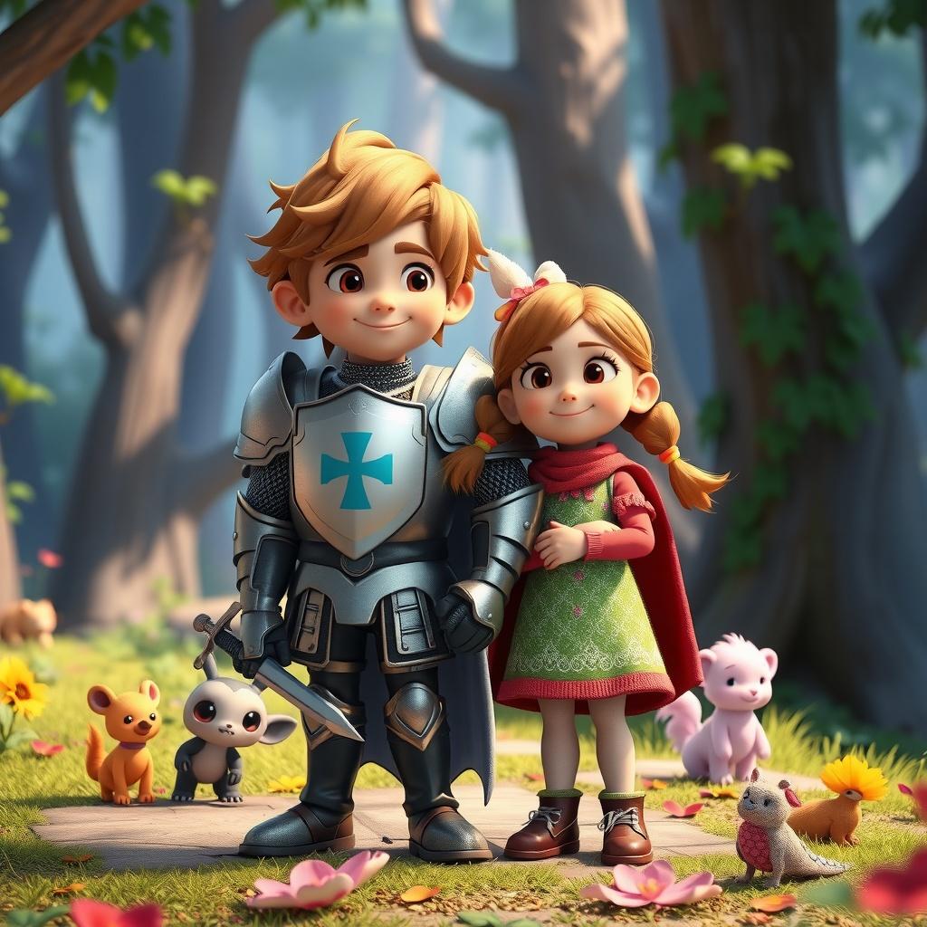 Ella and the Little Knight's Brave Mission