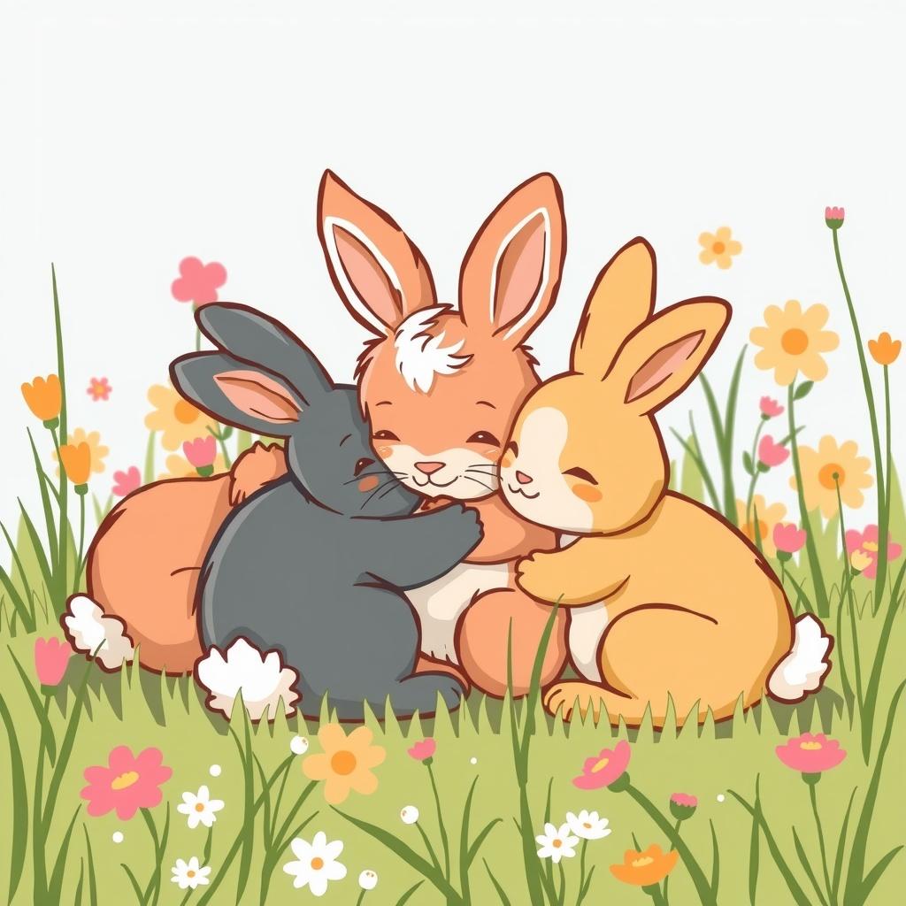 Cuddle Bunny's Snuggly Adventure