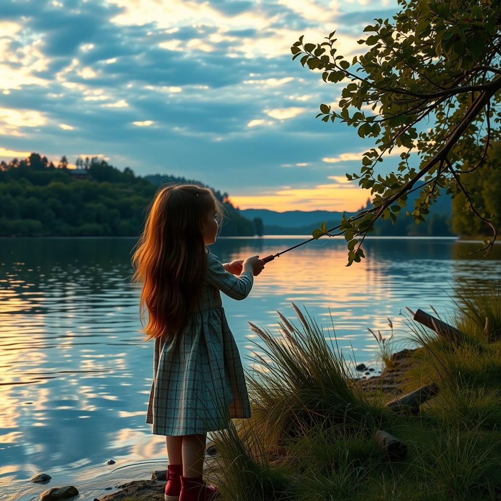 Raelyn's First Fishing Adventure